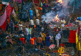 Flood Forces Cremations to Higher Ground