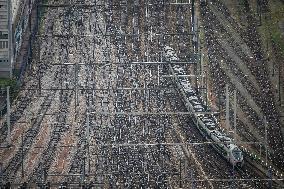 Illustration - TGV and TER at Gare Montparnasse - Paris