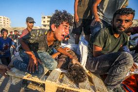 Chaos and Desperation at Gaza Aid Point - Palestine