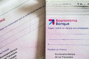 Illustration - Bank Cheque