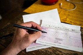 Illustration - Bank Cheque