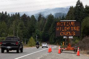 Wildfire on Vancouver Island Continues to Grow - Canada