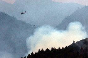 Wildfire on Vancouver Island Continues to Grow - Canada