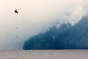 Wildfire on Vancouver Island Continues to Grow - Canada