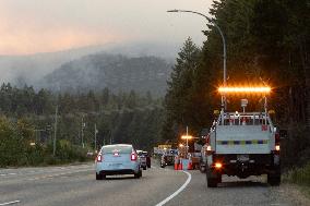 Wildfire on Vancouver Island Continues to Grow - Canada