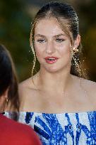 Spanish Royals Reception at Marivent Palace - Spain