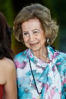 Spanish Royals Reception at Marivent Palace - Spain