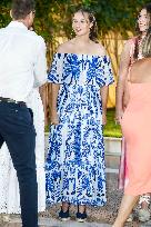 Spanish Royals Reception at Marivent Palace - Spain