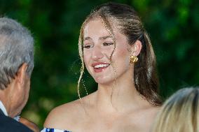 Spanish Royals Reception at Marivent Palace - Spain