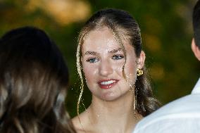 Spanish Royals Reception at Marivent Palace - Spain