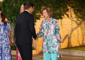 Spanish Royals Reception at Marivent Palace - Spain