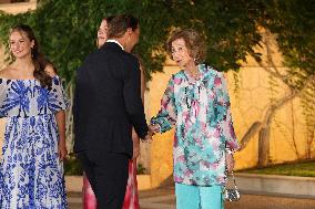 Spanish Royals Reception at Marivent Palace - Spain