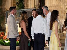 Spanish Royals Reception at Marivent Palace - Spain