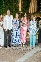 Spanish Royals Reception at Marivent Palace - Spain