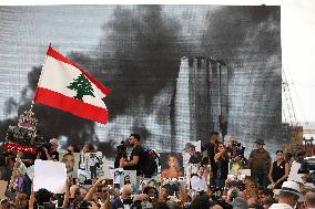 5th Anniversary of Beirut Port Blast - Lebanon