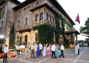 Spanish Royals Reception at Marivent Palace - Spain