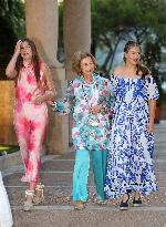 Spanish Royals Reception at Marivent Palace - Spain
