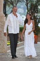 Spanish Royals Reception at Marivent Palace - Spain