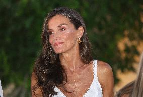 Spanish Royals Reception at Marivent Palace - Spain