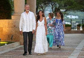 Spanish Royals Reception at Marivent Palace - Spain