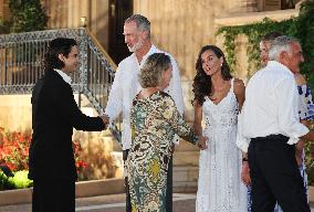 Spanish Royals Reception at Marivent Palace - Spain