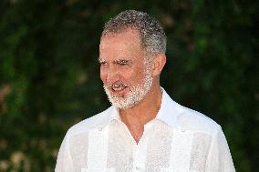 Spanish Royals Reception at Marivent Palace - Spain