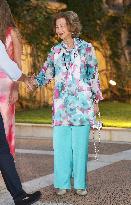 Spanish Royals Reception at Marivent Palace - Spain