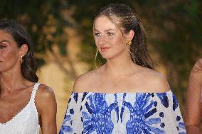 Spanish Royals Reception at Marivent Palace - Spain