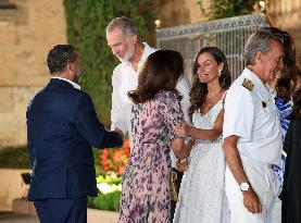 Spanish Royals Reception at Marivent Palace - Spain