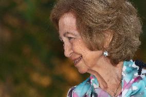 Spanish Royals Reception at Marivent Palace - Spain