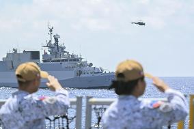 1st naval exercise by Philippines, India in South China Sea
