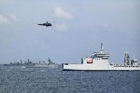 1st naval exercise by Philippines, India in South China Sea