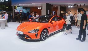 Xiaomi EV Displayed at 2025 ChinaJoy