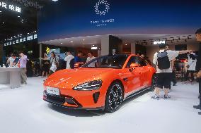Xiaomi EV Displayed at 2025 ChinaJoy