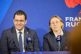 Presentation of Players Selected for The Rugby World Cup - Marcoussis