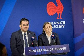 Presentation of Players Selected for The Rugby World Cup - Marcoussis