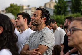 Protesters and Victims Families Mark 5th Anniversary of Port Blast - Beirut
