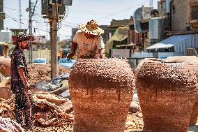 Traditional Mud Oven Makers -Iraq