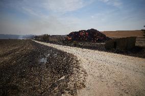 Wildfires in Navarre - Spain