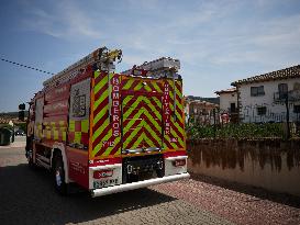 Wildfires in Navarre - Spain