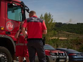 Wildfires in Navarre - Spain