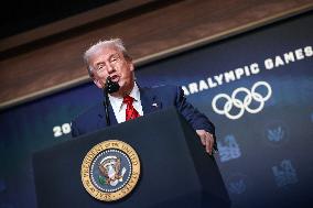 DC: U.S. President Trump Creates 2028 Olympics Task Force with Executive Order