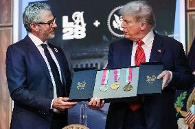 DC: U.S. President Trump Creates 2028 Olympics Task Force with Executive Order