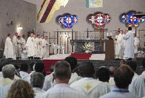 Bishops gather in Hiroshima ahead of 80th A-bomb anniversary
