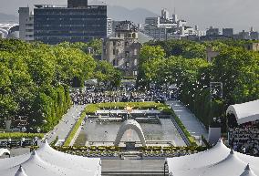 80th anniversary of U.S. atomic bombing of Hiroshima