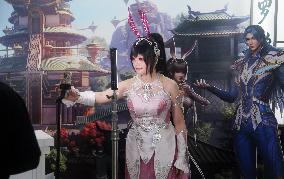 Internet Celebrity Anchor at 2025 ChinaJoy in Shanghai