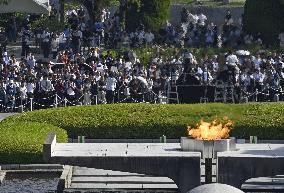 80th anniversary of U.S. atomic bomb attack on Hiroshima