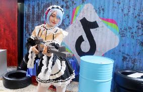 Internet Celebrity Anchor at 2025 ChinaJoy in Shanghai