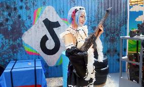 Internet Celebrity Anchor at 2025 ChinaJoy in Shanghai