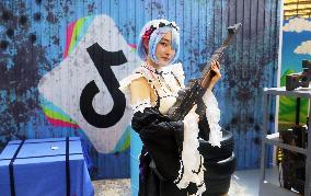 Internet Celebrity Anchor at 2025 ChinaJoy in Shanghai